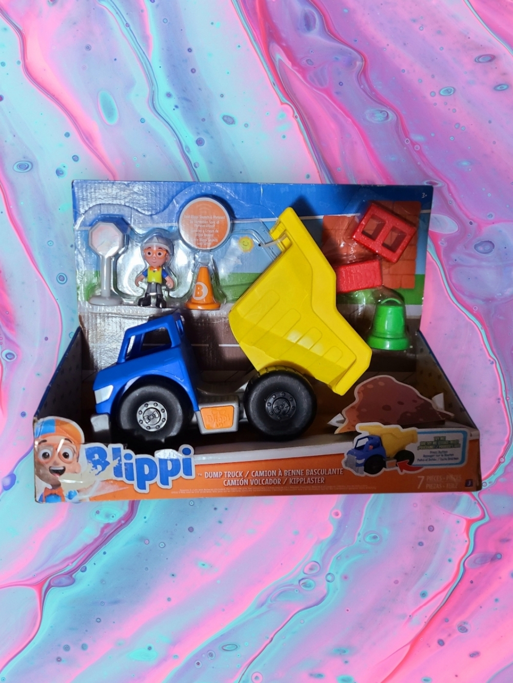 BNWT Blippi Dump Truck Rare Toy set